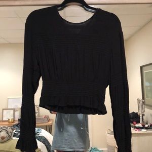 LongSleeve Black Top